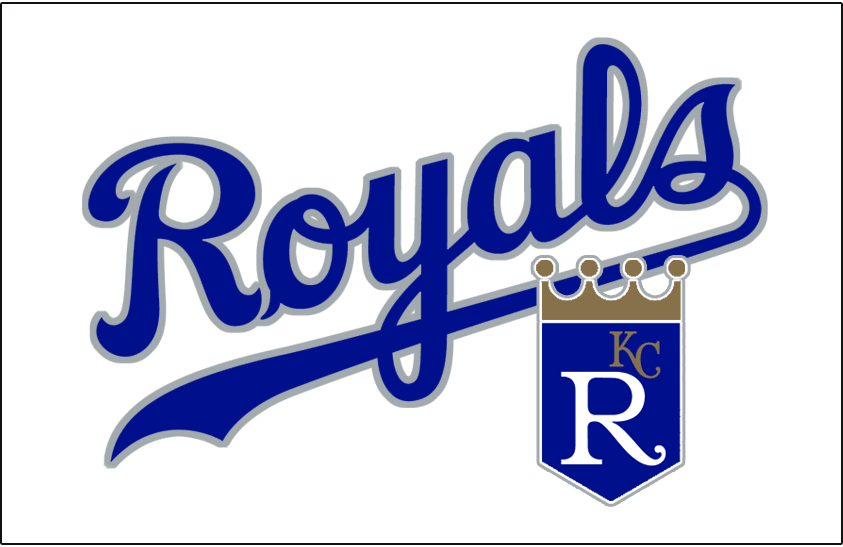 Kansas City Royals 1999 Batting Practice Logo iron on paper